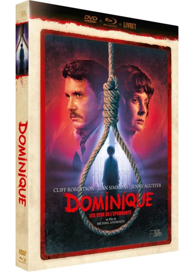 Dominique : Les Yeux de l'épouvante (Édition Collector Blu-ray + DVD + Livret) - Blu-ray