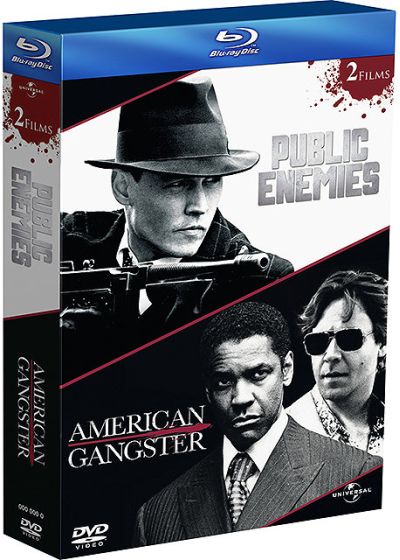 Public Enemies + American Gangster - Blu-ray