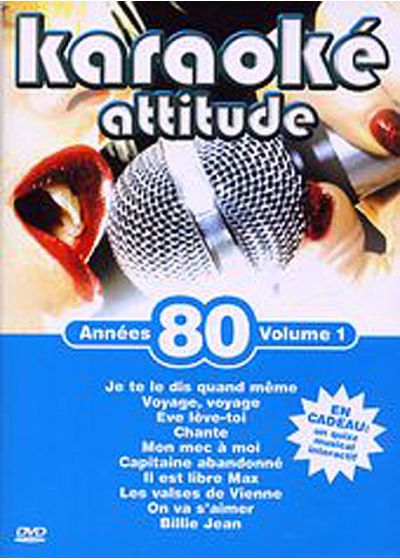 Karaoké attitude - Années 80 - Volume 1 - DVD