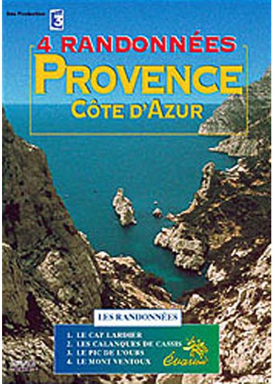 4 randonnées Provence / Côte d'Azur - DVD