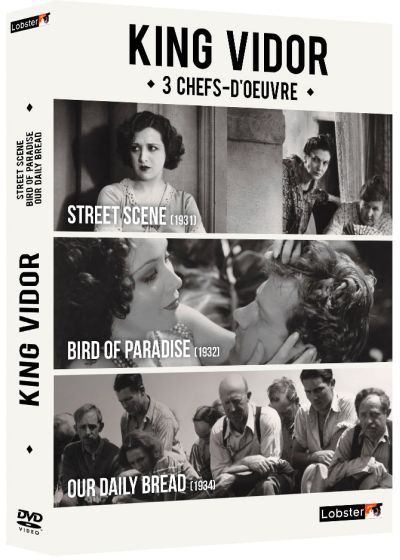 King Vidor - 3 chefs-d'oeuvre : Street Scene + Bird of Paradise + Our Daily Bread (Pack) - DVD