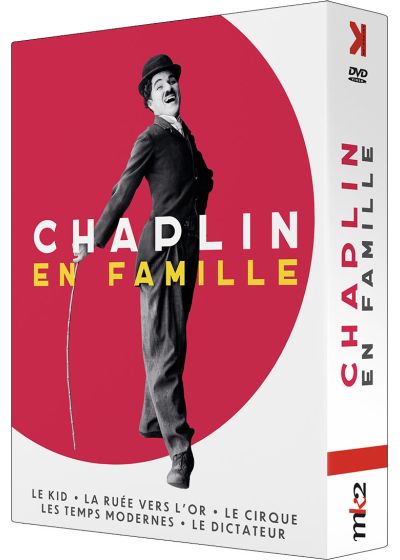 Chaplin en famille - Le dictateur + Les temps modernes + La ruée vers l'or + Le cirque + The Kid (Version Restaurée) - DVD