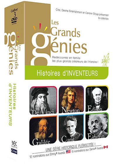 Les Grands génies - Histoires d'Inventeurs - DVD