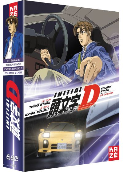 Initial D - Intégrale Third Stage (Le Film) + Extra Stage 1 (2 OAV) + Fourth Stage - DVD