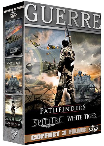 Guerre - Coffret 3 films : Pathfinders - Vers la victoire + Spitfire + White Tiger (Pack) - DVD