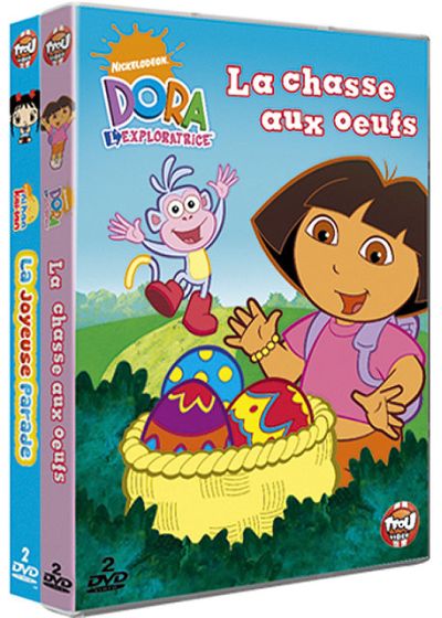 Coffret - Dora l'exploratrice - Vol. 3 : La chasse aux oeufs + Ni hao, Kai-lan - La joyeuse parade (Pack) - DVD