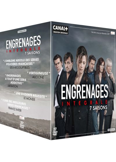 Engrenages - Intégrale 7 saisons - DVD