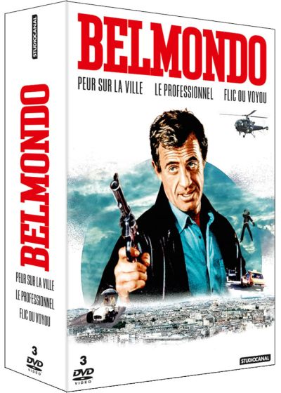 Belmondo - Coffret : Peur sur la ville + Le Professionnel + Flic ou voyou (Pack) - DVD
