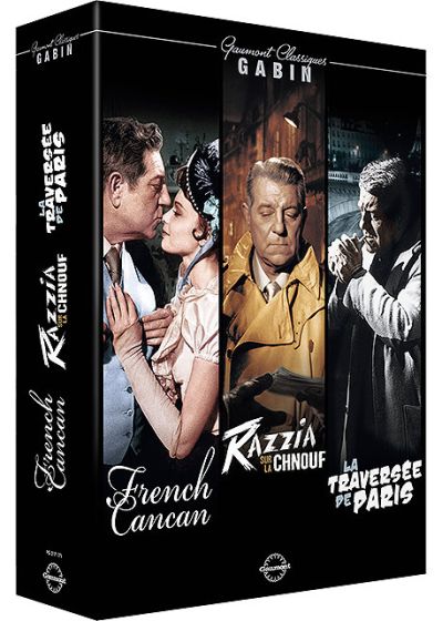 Gaumont Classiques Gabin - French Cancan + Razzia sur la chnouf + La traversée de Paris