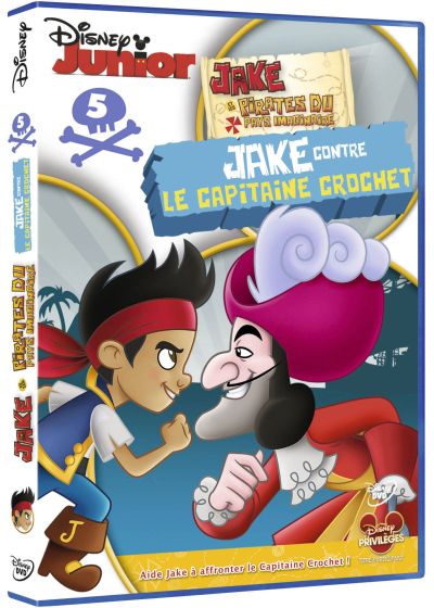 Jake et les pirates du Pays Imaginaire - 5 - Jake contre le Capitaine Crochet - DVD