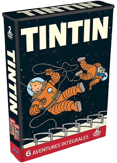 Tintin : 6 aventures intégrales - Coffret n° 2 (Coffret métal - Édition Limitée) - DVD