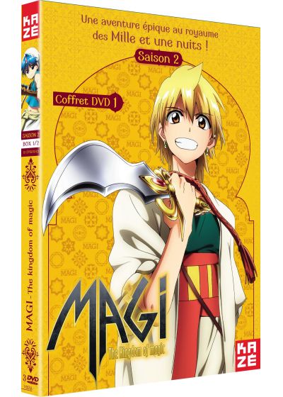 Magi - The Kingdom of Magic - Saison 2, Box 1/2 - DVD