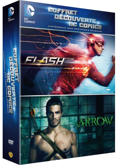 Coffret découverte DC Comics, l'intégrale des premières saisons : Flash + Arrow - DVD