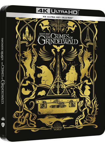 Les Animaux fantastiques : Les Crimes de Grindelwald (Édition Limitée SteelBook 4K Ultra HD + Blu-ray) - 4K UHD