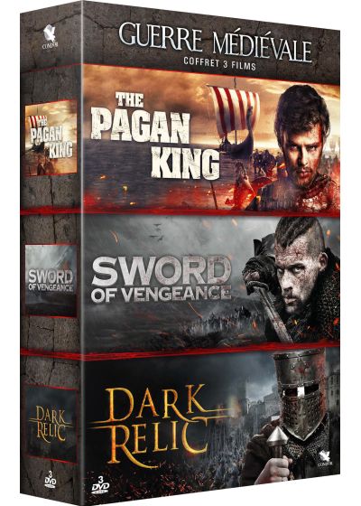 Guerre Médievale : The Pagan King + Sword of Vengeance + Dark Relic (Pack) - DVD