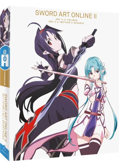 Sword Art Online - Saison 2, Arc 2 & 3 : Calibur + Mother's Rosario (SAOII) (Édition Premium) - Blu-ray