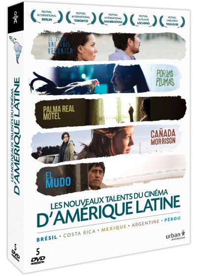 Nouveaux talents du cinéma d'Amérique Latine : Cañada Morrison + Palma Real Motel + Il était une fois Veronica + Por las plumas + El mudo - DVD