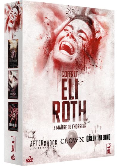 Coffret Eli Roth : The Green Inferno + Clown + Aftershock, l'Enfer sur Terre (Pack) - DVD