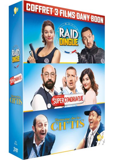 Dany Boon : Bienvenue chez les Ch'tis + Supercondriaque + Raid dingue (Pack) - DVD