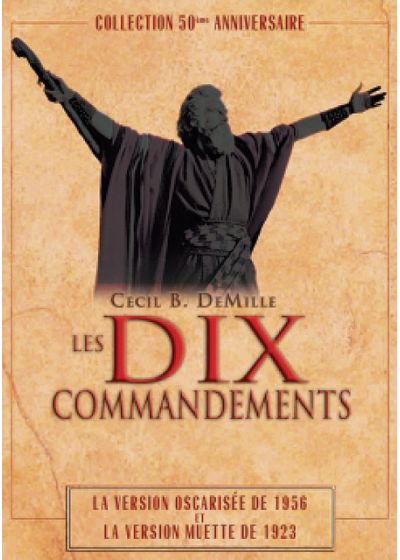 Les Dix commandements (versions de 1923 et 1956) - DVD