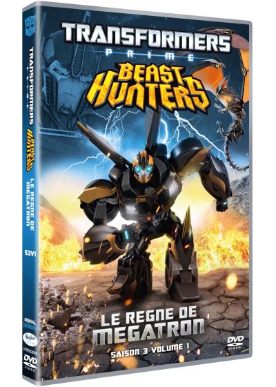 Transformers Prime - Saison 3, Vol. 1 : Le règne de Mégatron - DVD