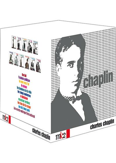 Chaplin - Coffret - 10 films / 8 courts métrages - DVD