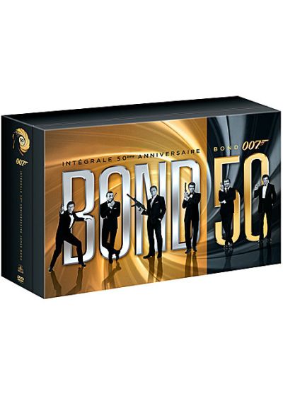James Bond 007 - Bond 50 : Intégrale 50ème Anniversaire des 22 films (Édition Limitée) - DVD