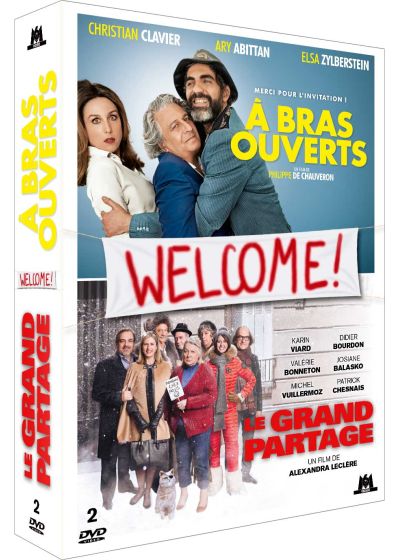 Welcome ! - Coffret : À bras ouverts + Le Grand Partage (Pack) - DVD