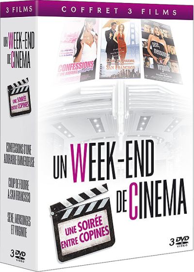 Coffret un week-end de cinéma : Une soirée entre copines (Pack) - DVD