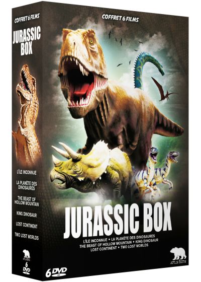 Jurassic Box : L'île inconnue + La planète des dinosaures + The Beast of Hollow Mountain + King Dinosaur + Lost Continent + Two Lost Worlds (Pack) - DVD