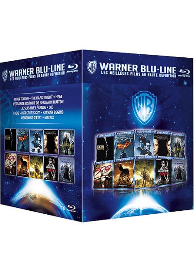 Coffret Warner Blu-Line - 10 Blu-ray Discs