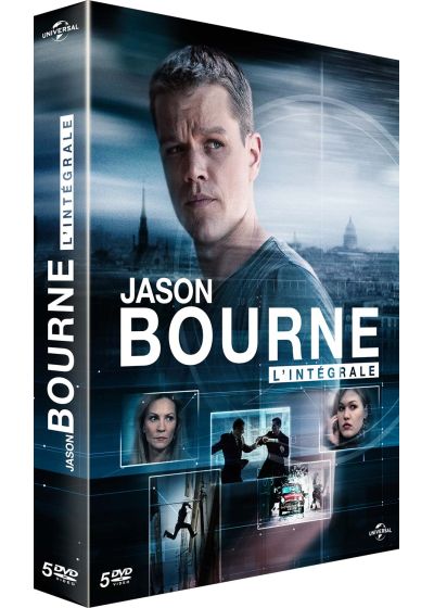 Jason Bourne - L'intégrale : La mémoire dans la peau + La mort dans la peau + La vengeance dans la peau + Jason Bourne : L'héritage - DVD