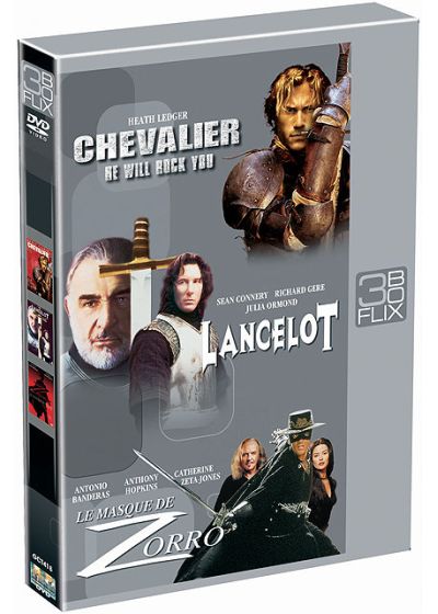Flix Box - 15 - Chevalier + Lancelot + Le masque de Zorro - DVD