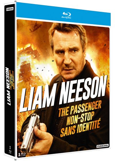 Liam Neeson - Coffret : The Passenger + Non-stop + Sans identité (Pack) - Blu-ray