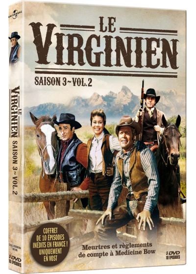 Le Virginien - Saison 3 - Volume 2 - DVD