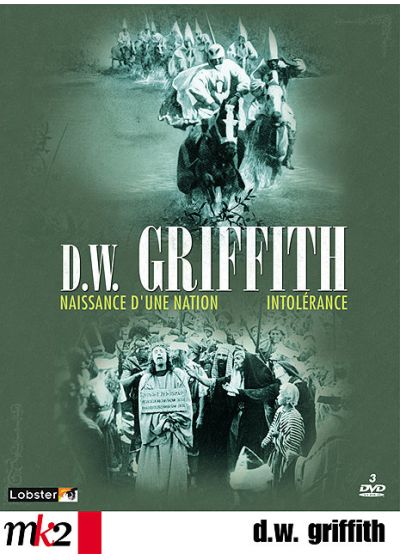Coffret D.W. Griffith - Naissance d'une nation + Intolérance - DVD