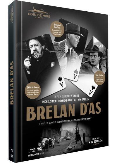 Brelan d'as (Édition Mediabook limitée et numérotée - Blu-ray + DVD + Livret -) - Blu-ray