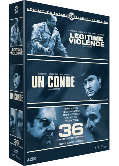 Collection "Le 36" : Légitime violence + Un Condé + 36 quai des Orfèvres (Pack) - DVD