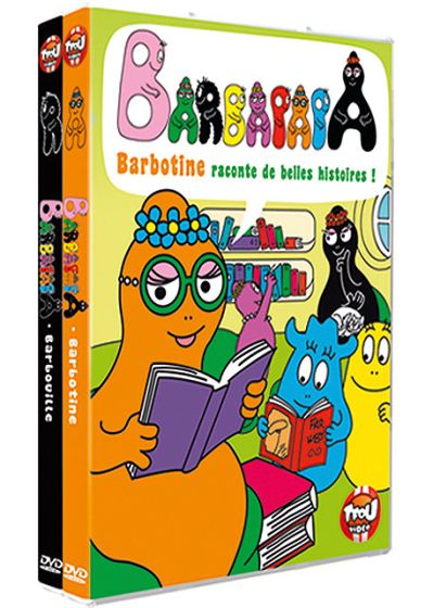 Barbapapa - Coffret - Barbotine raconte de belles histoires ! + Barbouille joue à l'artiste ! (Pack) - DVD