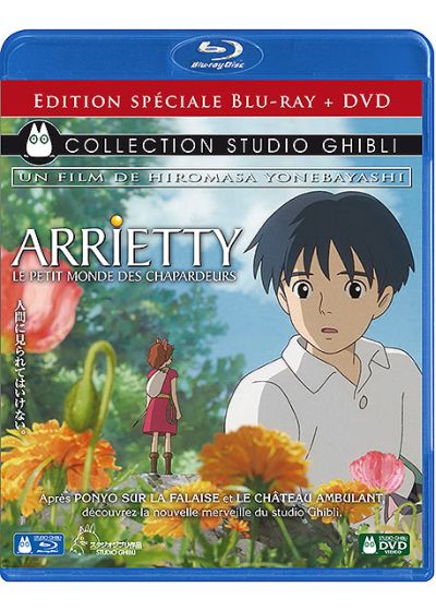 Arrietty, le petit monde des chapardeurs (Combo Blu-ray + DVD) - Blu-ray