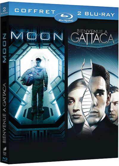 Coffret Science-fiction - Moon + Bienvenue à Gattaca (Pack) - Blu-ray
