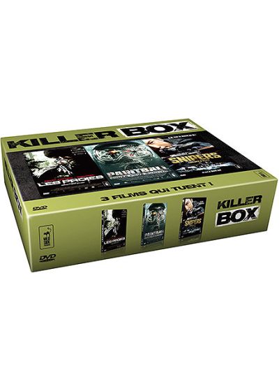 Coffret Killer Box - Snipers, tireurs d'élite + Paintball + Les proies - DVD