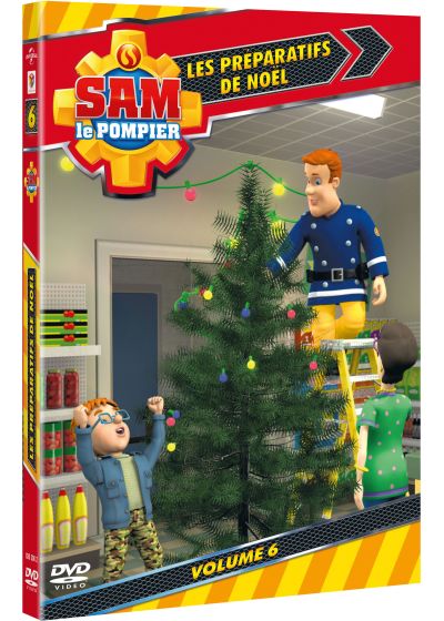 Sam le Pompier - Volume 6 : Les préparatifs de Noël - DVD