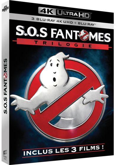 SOS Fantômes Trilogie (4K Ultra HD + Blu-ray) - 4K UHD