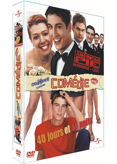 Coffret Comédie - American Pie, marions-les ! + 40 jours et 40 nuits - DVD