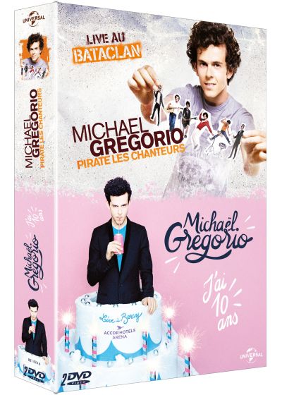 Michaël Gregorio - Pirate les chanteurs + J'ai 10 ans (Pack) - DVD