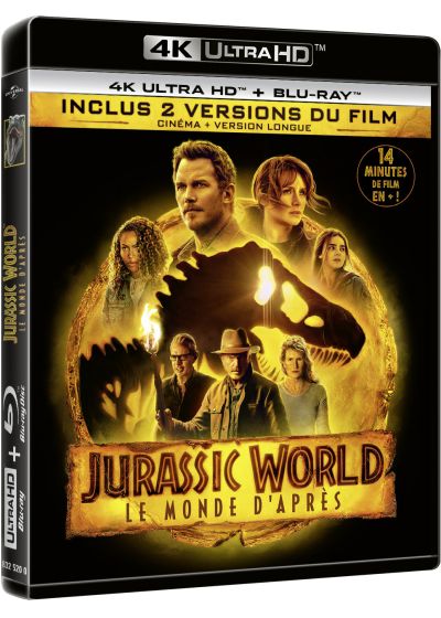 Jurassic World : Le Monde d'après (4K Ultra HD + Blu-ray - Version longue) - 4K UHD
