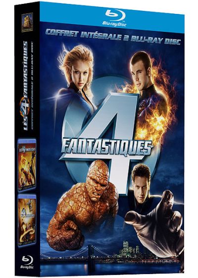 Les 4 fantastiques + Les 4 fantastiques et le Surfer d'Argent (Pack) - Blu-ray