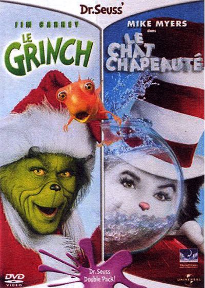 Dr. Seuss double pack : Le Grinch + Le chat chapeauté