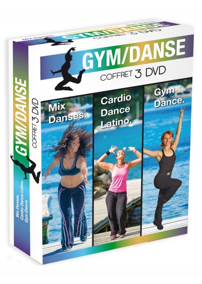 Coffret Gym-Dance : Mix Danses + Cardio Dance Latino + Gym Dance (Pack) - DVD